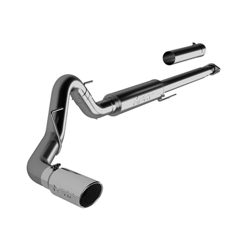 MBRP F-150 2.7L / 3.5L EcoBoost 4" Cat-Back Single Side T409 Exhaust (2015-2020)