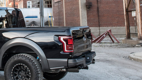 Corsa F-150 Raptor 3" Inlet / 5" Outlet Black Cerakote Tip Kit (For Corsa Exhaust Only) (2017-2020)