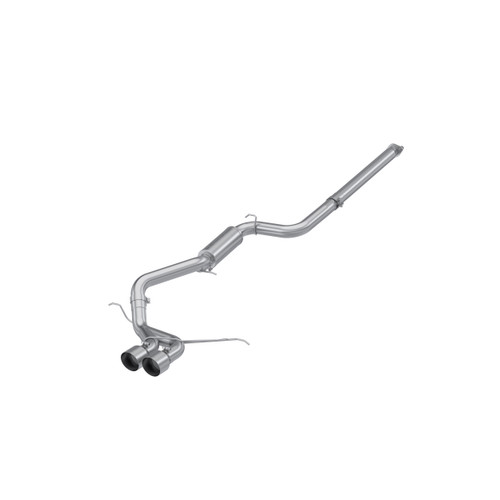 MBRP Focus ST 2.0L EcoBoost 3" Cat-Back Dual Outlet - AL (2013-2018)