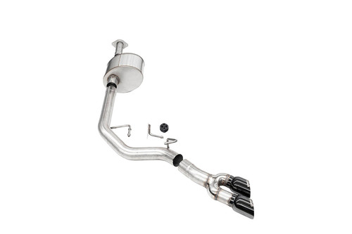 Corsa F-150 3.5L (157in WB) 3" Lightning Exit Cat-Back w/ 3.5" Twin Black PVD Pro Tips (2015-2020)