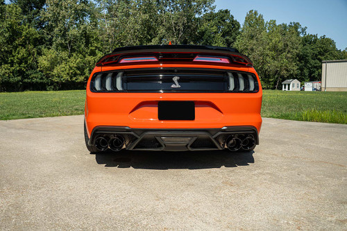 Corsa Mustang GT500 3" Dual Rear Exit Cat-Back w/ Twin 5" Black Slash Cut Pro Tips (2020-2022)