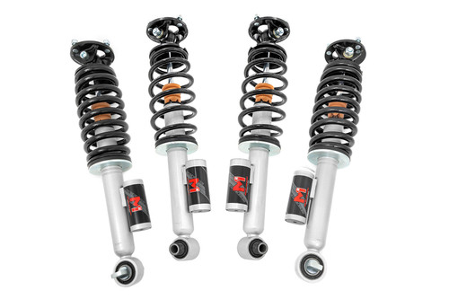 Rough Country Bronco M1R Reservoir Loaded Strut Lift Kit - 0-2in Lift (2021-2026)