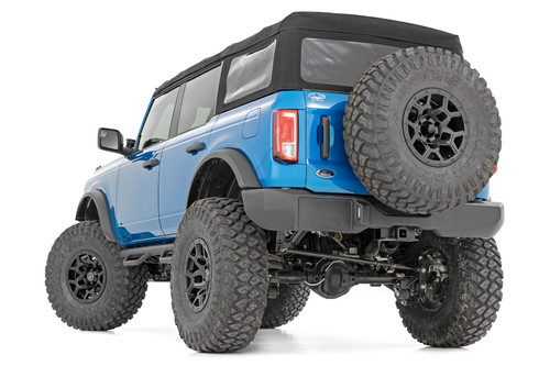 Rough Country Bronco Forged Rear Track Bar - 0-7in Lift (2021-2026)