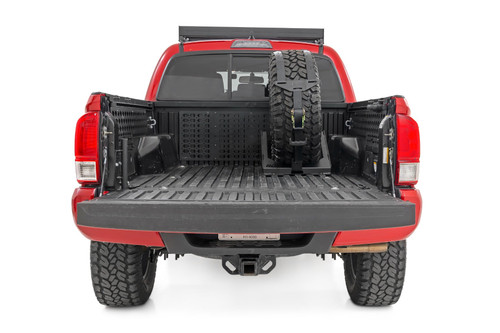 Rough Country F-150/Ranger/Maverick/Super Duty Bed Mount Spare Tire Carrier (1999-2026)