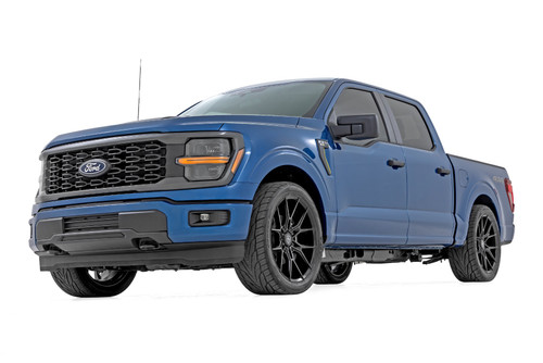 Rough Country F-150 4WD 2/4 Lowering Kit w/ M1 Monotube Shocks (2015-2026)