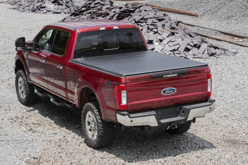Rough Country Super Duty 6ft 10in Bed Soft Tri-Fold Bed Cover (2017-2026)