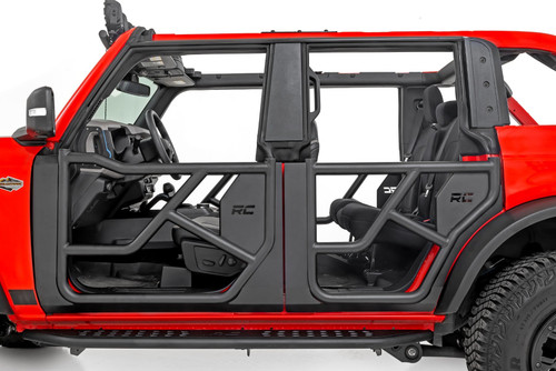 Rough Country Bronco 4-Door Tubular Doors (2021-2026)