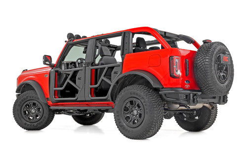Rough Country Bronco 4-Door Tubular Doors (2021-2026)