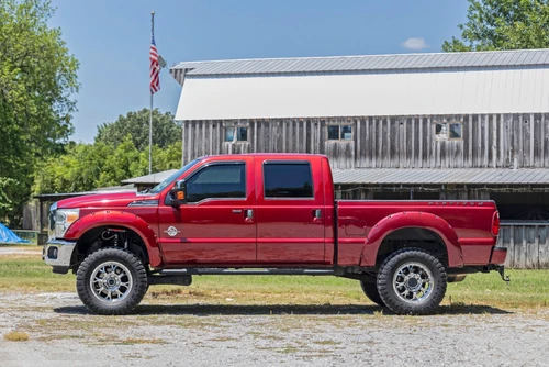 Rough Country Super Duty 4WD 6in Coilover Conversion Upgrade Kit w/ Vertex Coilovers & V2 Shocks - RC Lift (2005-2022)