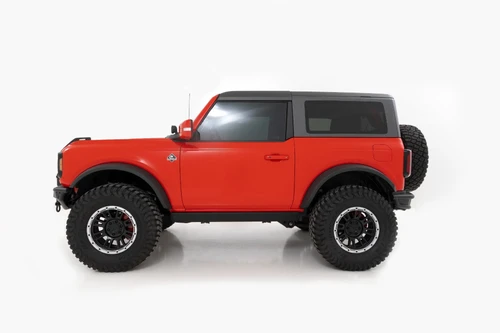 Rough Country Bronco Front & Rear Caliper Covers - Red (2021-2026)