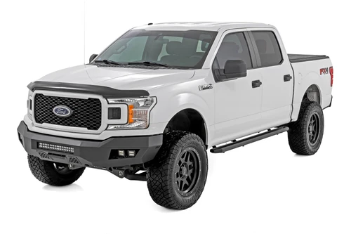 Rough Country F-150/Super Duty Crew Cab Multi-Color LED Running Boards (2015-2026)