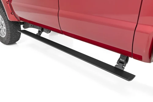 Rough Country Super Duty Crew Cab Dual Electric Motor Power Running Boards (2008-2016)