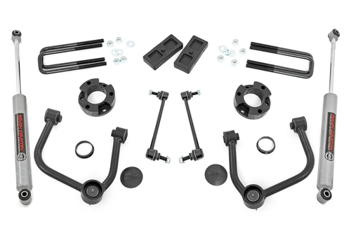 Rough Country Ranger 4WD 3.5in Lift Kit w/ Strut Spacers & N3 Shocks (2024-2026)