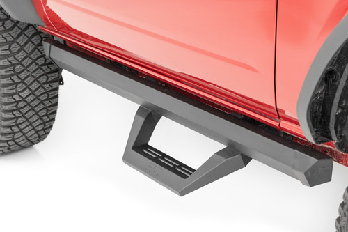Rough Country Bronco SRX2 Adjustable Aluminum Steps (2021-2026)