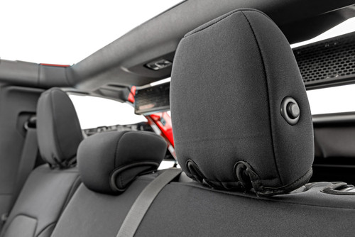 Rough Country Bronco Front & Rear Seat Covers (2021-2026)