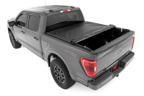 Rough Country F-150 Soft Roll Up Bed Cover (2015-2026)