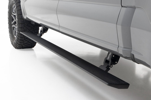 Rough Country F-150/Super Duty Dual Electric Motor Power Running Boards (2015-2026)