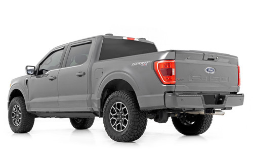 Rough Country F-150/Super Duty Dual Electric Motor Power Running Boards (2015-2026)