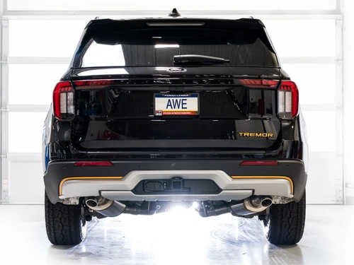 AWE 3015-28625 Explorer Tremor 3.0L 0FG 3" Stainless Steel Catback Exhaust (26+)