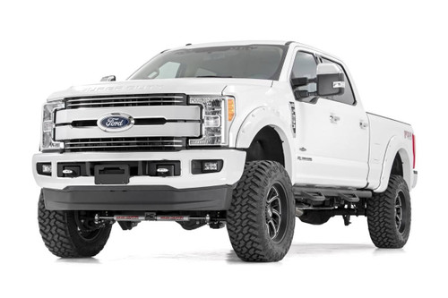 Rough Country Super Duty Diesel 4WD 4.5in Lift Kit (2017-2022)