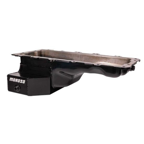 Moroso Mustang 4.6L/5.4L Oil Pan - 6.375in Deep, Rear T-Sump 