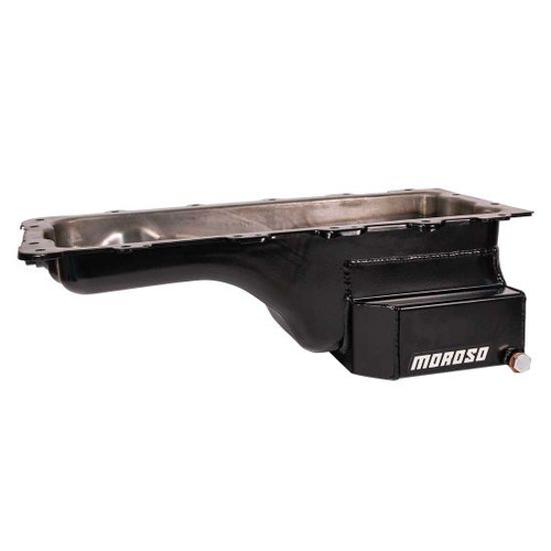 Moroso 20546 Mustang 4.6L/5.4L Oil Pan - 6.375in Deep, Rear T-Sump