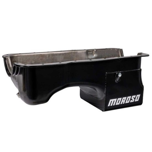Moroso 20521 Mustang 289/302 Oil Pan - 9in Deep, Rear Sump (1979-Up)