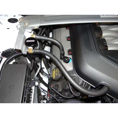 Moroso Mustang GT Air-Oil Separator Catch Can (2011-2014)