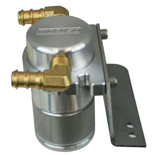 Moroso M-F150-CC-11-14 F-150 EcoBoost/5.0L Air-Oil Separator Catch Can (2011-2014)