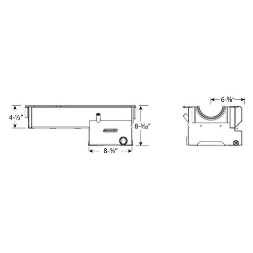 Moroso Mustang 351W Drag Race Oil Pan - 9in Deep, External Wet Sump (1979-Up)