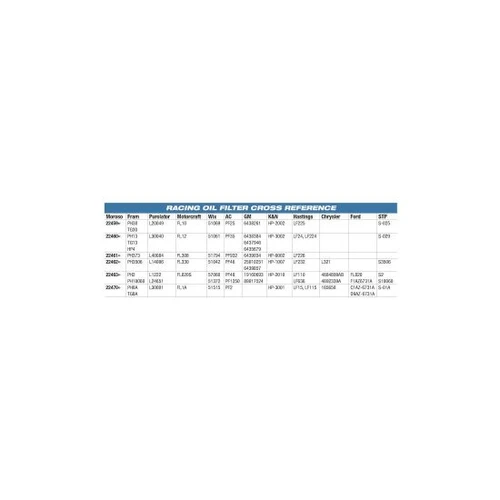 Moroso Ford 4.6L/5.4L Racing Oil Filter