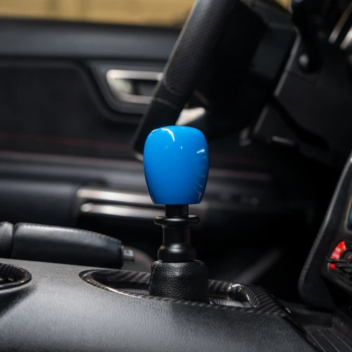 Billetworkz Mustang 6-Speed Chonk Weighted Shift Knob - Retro Engraved (2015-2026)