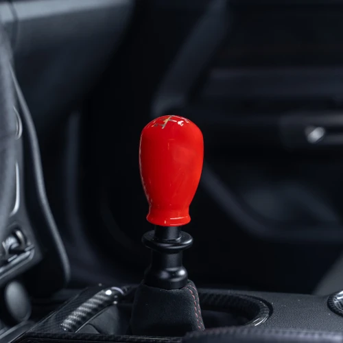 Billetworkz BW-KNB-15MUS-RET6-NX Mustang 6-Speed Nexus Weighted Shift Knob - Retro Engraved (15-26)