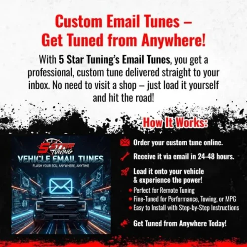 5 Star Tuning Custom Tune Datalog Subscription