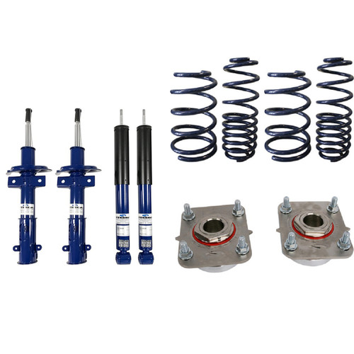 Steeda Pro-Action Mustang Ultra-Lite Lowering Spring/Shock/Strut Mount Package (2011-2014)