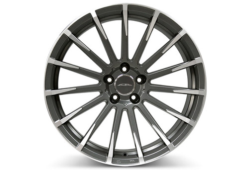 Ace Alloy Devotion Mica Grey Machined Wheel 20x10 (05-19)