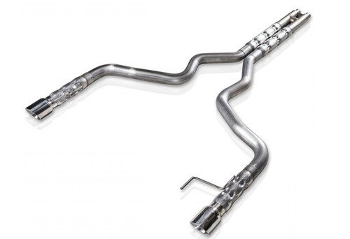 Stainless Works Mustang GT 3" Cat-Back H-pipe Exhaust Factory Connect (2015-2017)