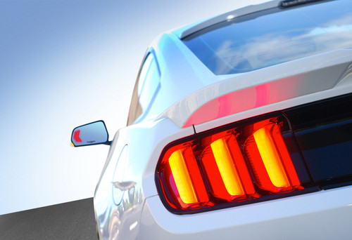 Classic Design Concepts Mustang Sequential Turn Signal Side Mirrors Pair (2015-2023)