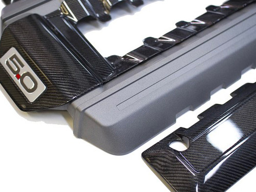 California Pony Cars Mustang GT Carbon Fiber Engine Dress Up (2015-2017)
