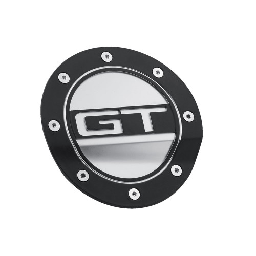 Drake Mustang Comp Series Fuel Door With GT Logo (2015-2023)