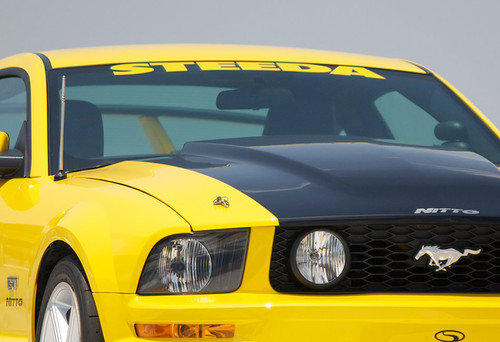 Steeda Windshield Decal - Yellow