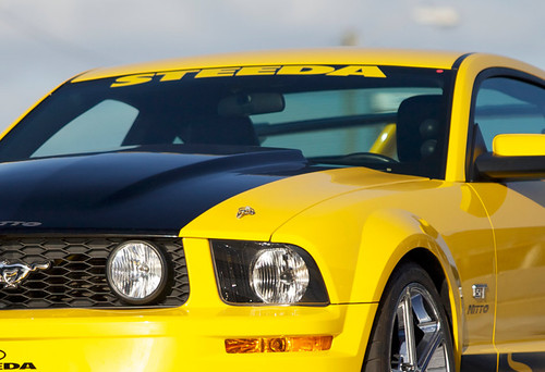 Steeda Windshield Decal - Yellow