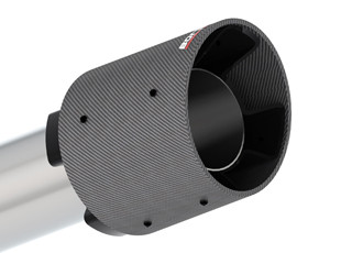 Borla Raptor 3.5L EcoBoost Exhaust Tailpipe Assembly w/ Carbon Fiber Tips (2017-2020)