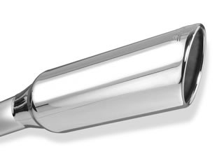 Borla Mustang GT Single Split 3" ATAK Cat-Back Exhaust w/ Black Chrome Tips (2015-2017)