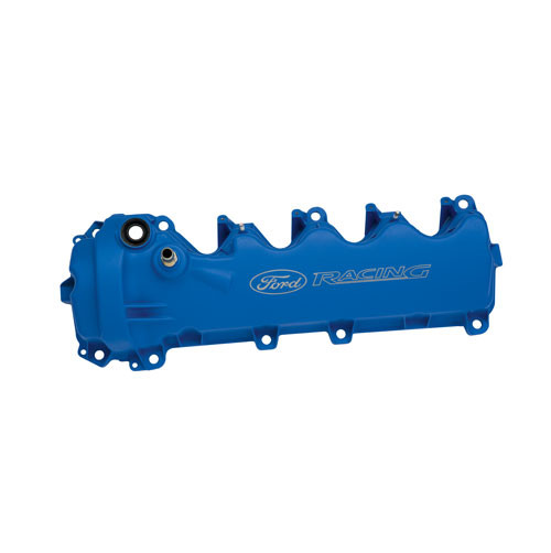Ford Racing Mustang Pair Blue Coated 4.6L 3-Valve SOHC Cam Covers (2005-2010)