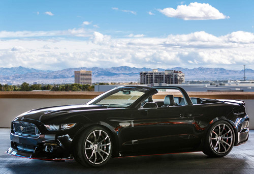 Classic Design Concepts Mustang Black Lightbar With 3rd Brake Light (2015-2026)