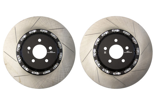 Steeda S550 Performance Pack Mustang GT Front Two-Piece 380mm x 34mm Floating Rotors (2015-2023)