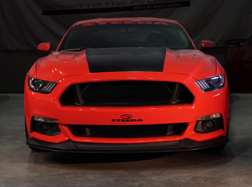 Steeda S550 Mustang Upper & Lower Grille Delete Kit (2015-2017)