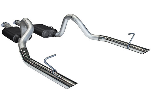 Flowmaster Mustang LX American Thunder Cat-Back Exhaust (1986-1993)