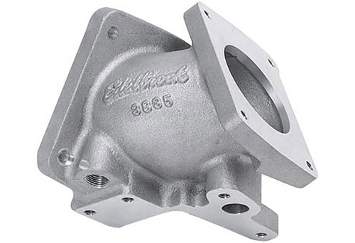 Edelbrock 70mm SN95 Mustang Throttle Body Intake Elbow - Satin (1994-1995)